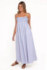 Josie Maxi Dress - Cornflower Blue