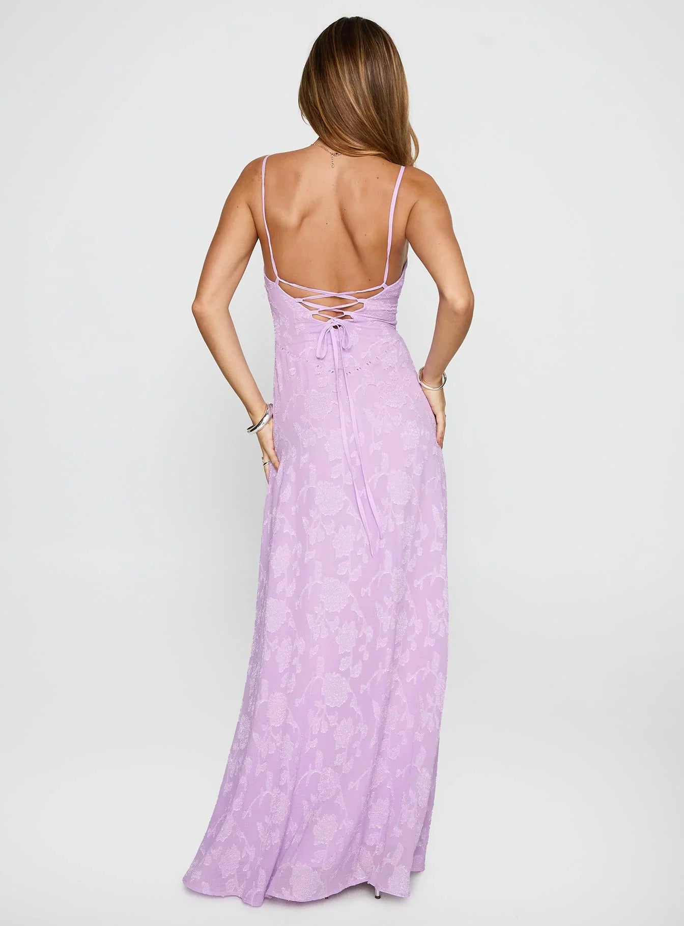 South Of France Maxi Dress Lilac