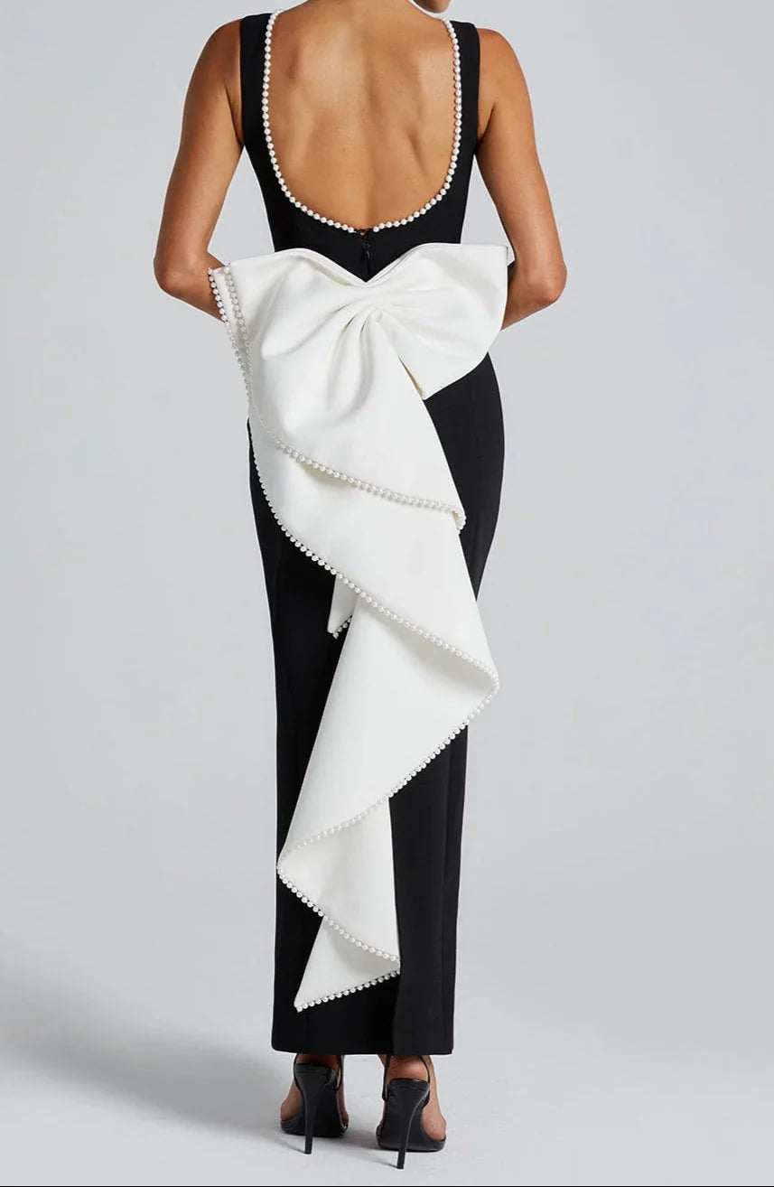 Elizabeth Midaxi Dress-Black