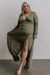 Arianna Maxi Dress | Dusty Sage