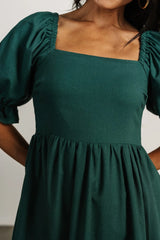 Britton Midi Dress | Evergreen