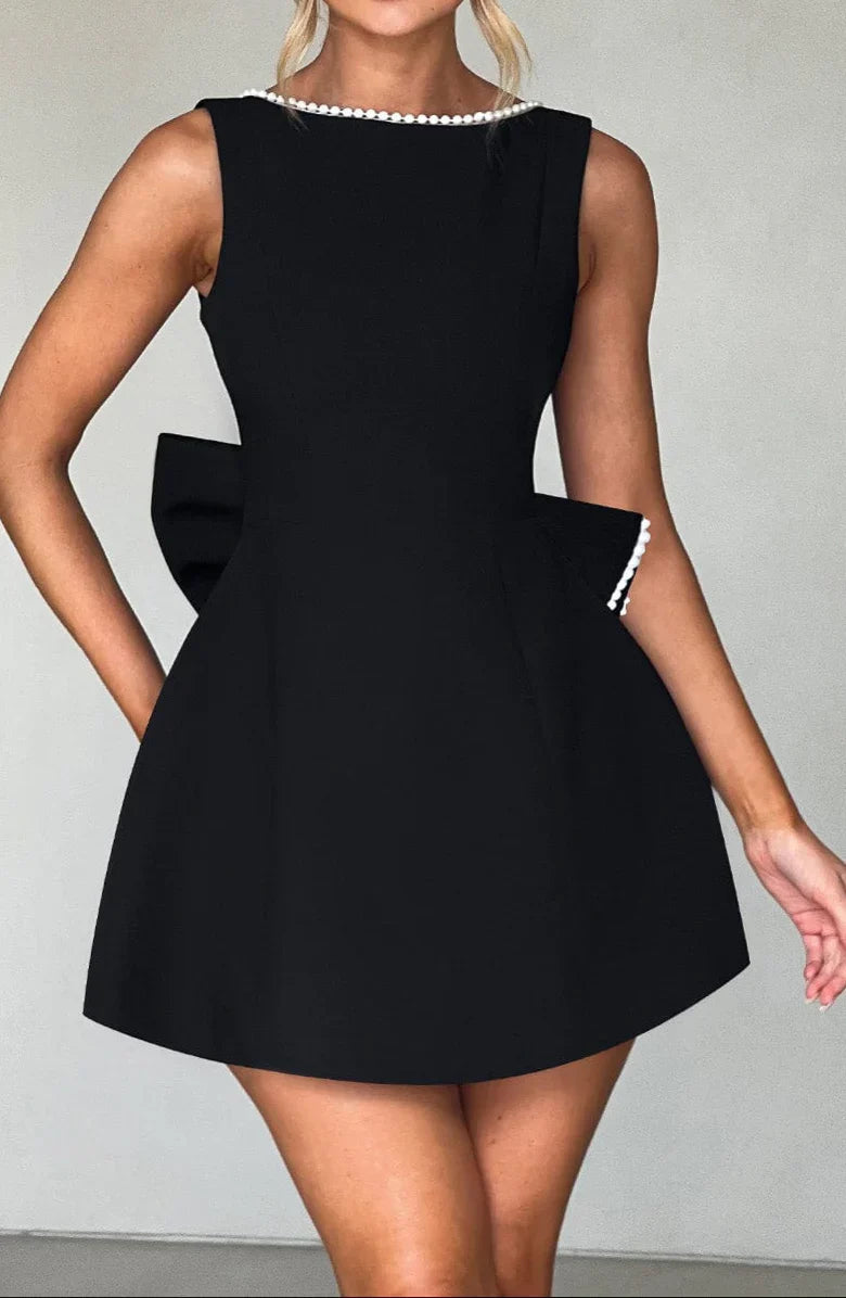 Alicia Mini Dress - Black
