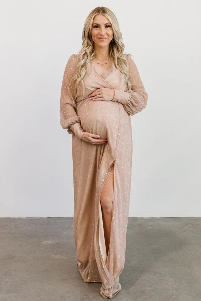 Abigail Sparkle Gown | Champagne