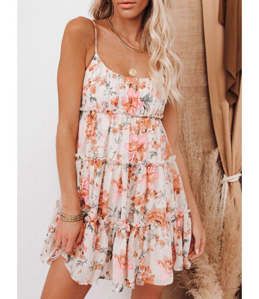 Ana Ruffle Cami Dress