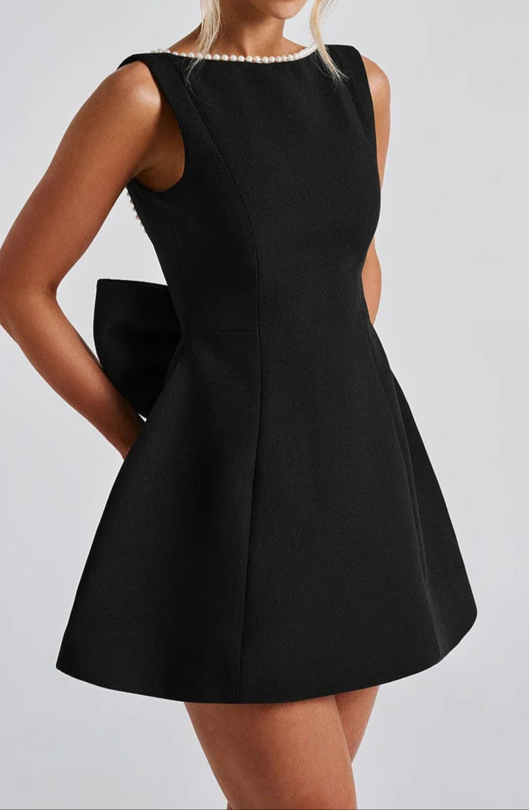 Alicia Mini Dress - Black